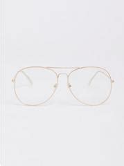 Plus Size - Rose Gold Aviator Glasses - Torrid