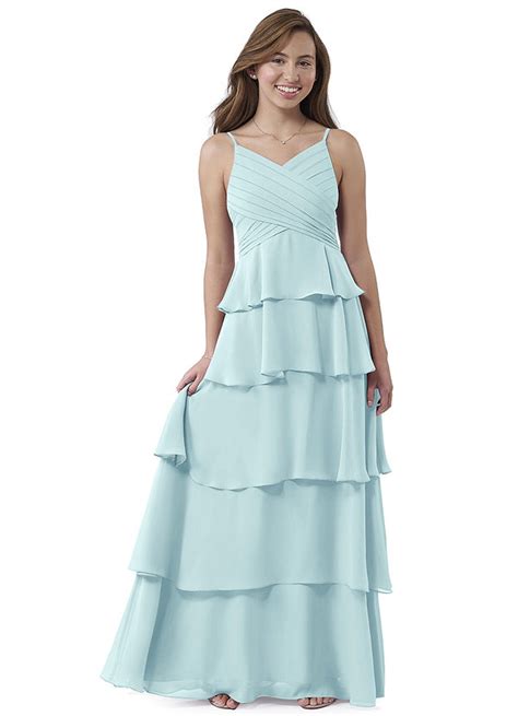 Sea Glass Azazie Daniela JBD Junior Bridesmaid Dresses Azazie