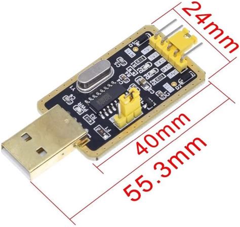 Buy Zey Pcs Ch G Rs Usb To Ttl Converter Module Uart Serial Port