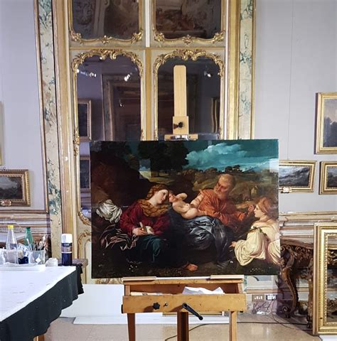 A Restoration Workshop In The Doria Pamphilj Gallery Doria Pamphilj