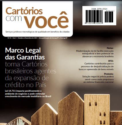 Publicada nova edição da Revista Cartórios Você Anoreg