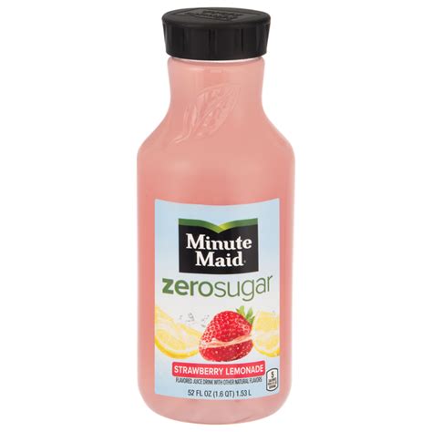 Save On Minute Maid Zero Sugar Strawberry Lemonade Juice Order Online Delivery Stop And Shop