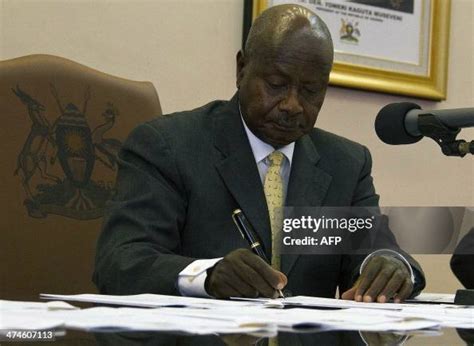 Ugandas President Yoweri Museveni Signs The Anti Homosexuality Bill