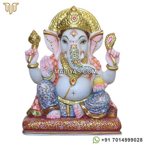 Beautiful Lord Ganesha Statue - Marble Ganesh Statue Manufacturer from ...