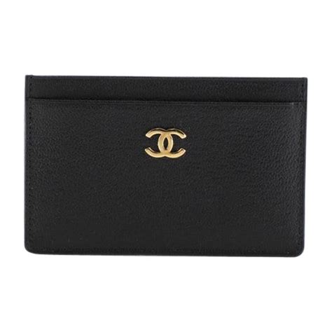 Chanel Classic Card Holder Goatskin At 1stdibs Chanel Goatskin Card