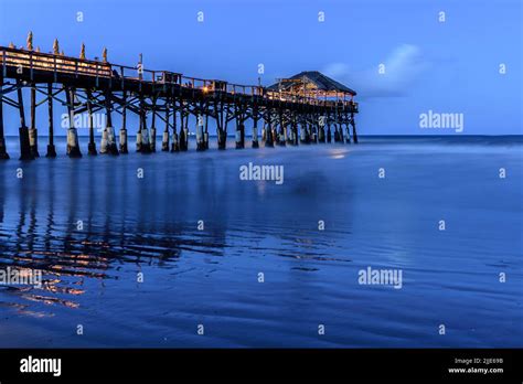 Cocoa Beach Pier, Cocoa Beach Stock Photo - Alamy