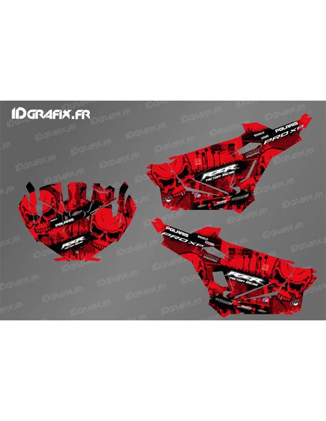 Kit D Coration Black Pearl Edition Rouge Idgrafix Polaris Rzr