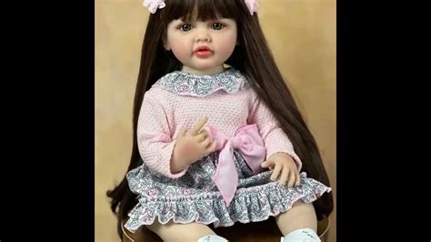 Doll 55cm Beautiful Real Silicone Doll Youtube