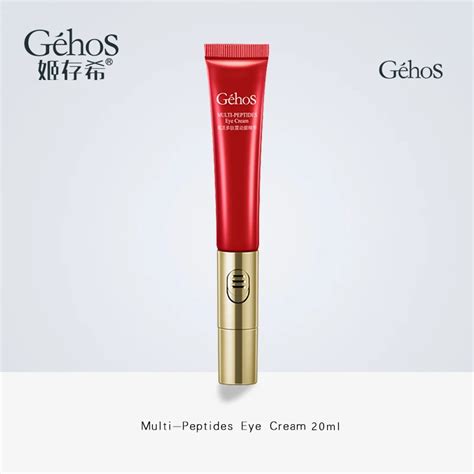 GEHOS Multi Peptides Eye Cream Anti Wrinkle Anti Puffiness Dark Circle ...