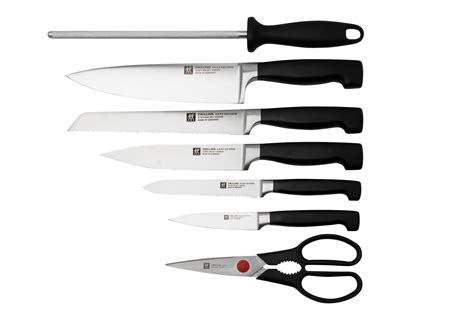 Zwilling J A Henckels Four Star Delige Messenset Met Blok