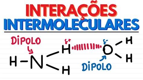 Dipolo Permanente Dipolo Induzido - Forças Intermoleculares: Dipolo, Dipolo-Induzido, Ligação de Hidrogênio ...