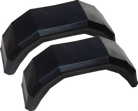 2 X Deluxe Trailer Wheel Arch Mudguard Mud Guard Black 13 13 Inch Mudguard New Ebay