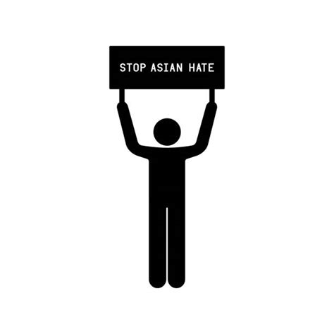 Anti Asian Protest Illustrations Royalty Free Vector Graphics And Clip