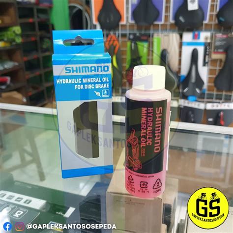 Jual Shimano Hydraulic Mineral Oil 100ml Disc Brake Minyak Oli Rem