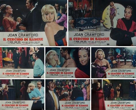 Berserk Italian Fotobusta Movie Posters X8 Joan Crawford Diana Dors