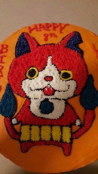 Yo Kai Jibanyan Birthday Cake Boy Birthday Birthday Birthdays