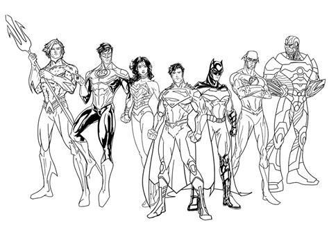 Desenhos De DC Comics Para Colorir Pintar E Imprimir ColorirOnline