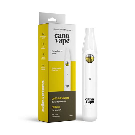 Super Lemon Haze Cbd Vape Pen In Sativa Profile Canavape