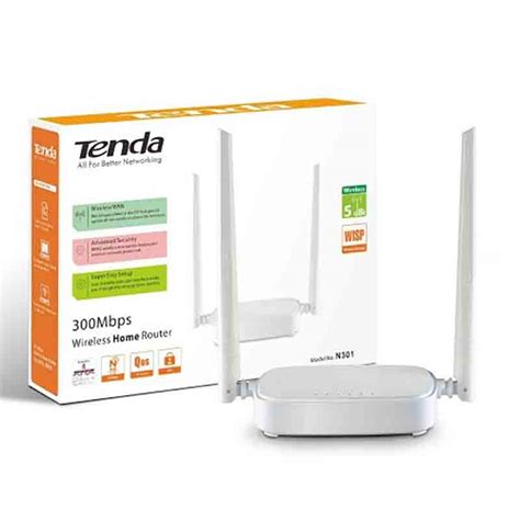 Tenda N301 Wireless N300 Easy Setup Router