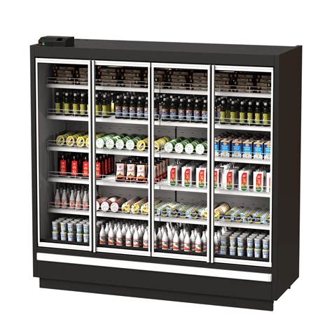 Спеднетемпературная горка 2500 с дверями