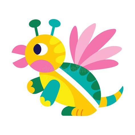 Isolated Colored Turtle Alebrije Icon Vector Stock Vector