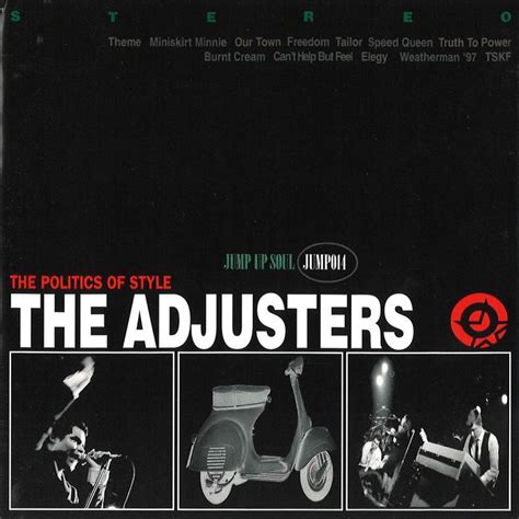 The Politics Of Style The Adjusters DuPage County Hardcore