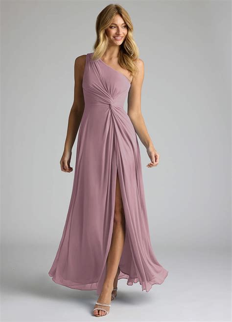 Azazie Brooke Dusty Rose Bridesmaid Dresses Azazie CA