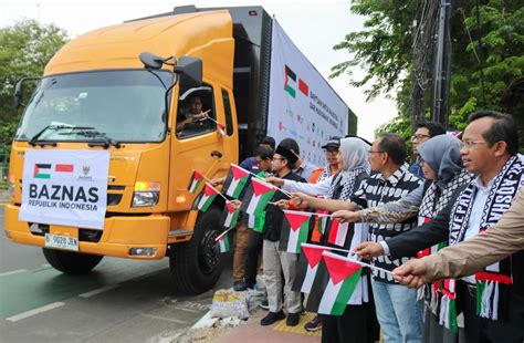 BAZNAS Kirim Ribuan Bantuan Kemanusiaan Untuk Warga Palestina