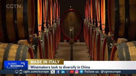 Italian Wine Brands Look To Diversify Sales In Chinese Market Cgtn