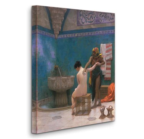 Jean Leon Gerome The Bath 1881 Canvas Gallery Wrapped Etsy