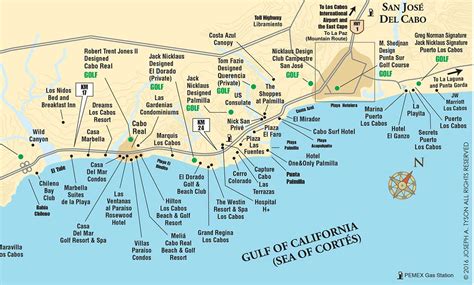 Map Of Hotels In Cabo San Lucas Maping Resources