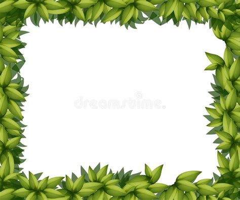 Ivy Leaves Border Stock Illustration Illustration Of Border 5523458