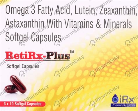 Buy Retirx Plus Strip Of 10 Capsules Online At Flat 15 Off Pharmeasy