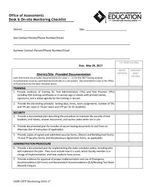 Fillable Online Sde Ok Oklahoma Academic Standards Oklahoma State