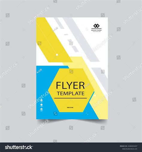 Flyer Brochure Design Business Cover Size Stock Vector (Royalty Free