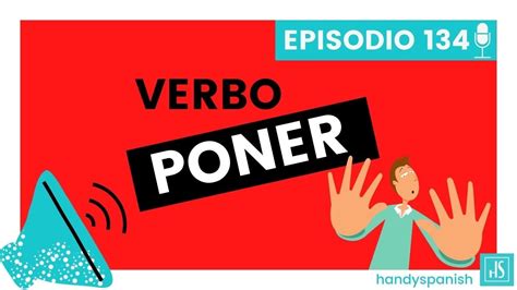 😎 Verbo Poner En Español Verbos En Español Youtube