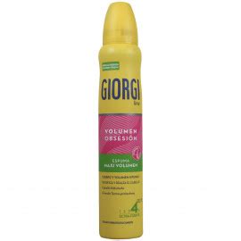 Giorgi Hair Foam 210 Ml Maxi Volume N 4 Tarraco Import Export