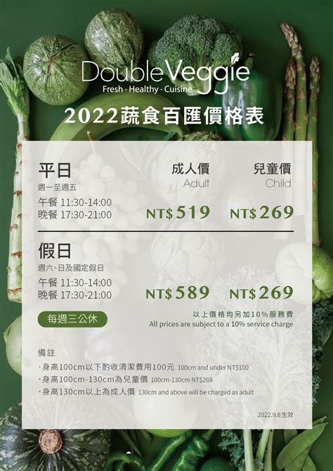 【高雄】 Double Veggie 蔬食百匯吃到飽｜是蔬食不是素食，但蔬食也可以是素食！平日午餐只要519元，洋蔬 無國界多元創意蔬食料理吃