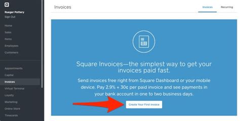 Send a Square Invoice - Step by Step Guide