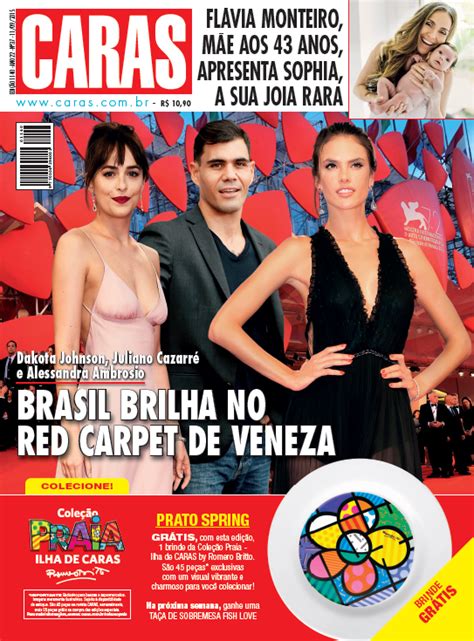 Na Revista Caras Desta Semana Brasil Brilha No Red Carpet De Veneza