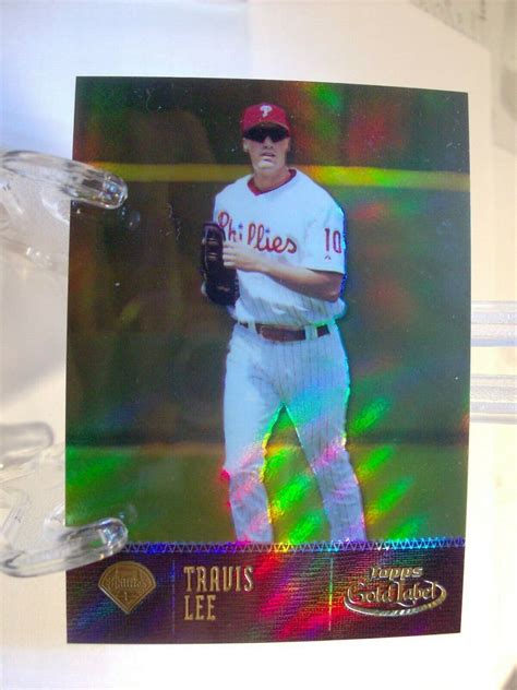 2001 Topps Gold Label Class 1 Gold Baseball 88 Travis Lee 206999