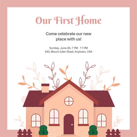 Housewarming Invitation Ideas