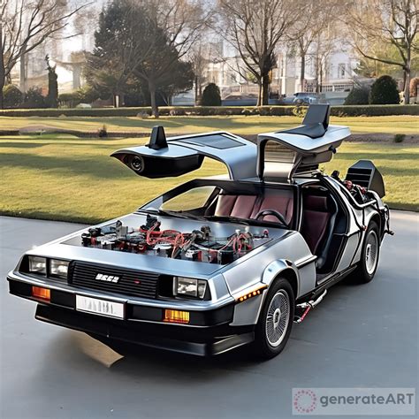 Exploring the Back to the Future Car | GenerateArt