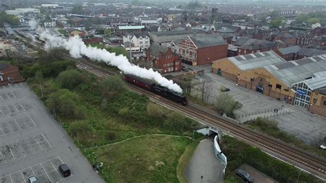 Black 5 44932 Carnforth Steamtown To NRM York Castleford 21st