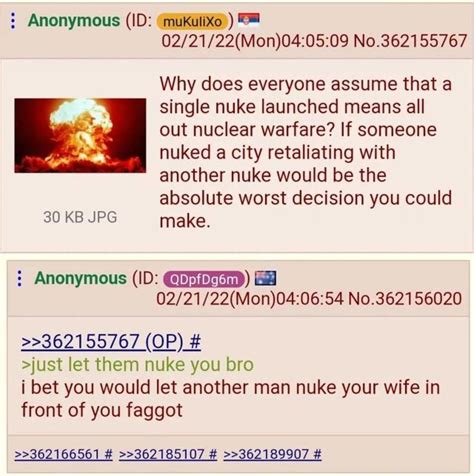 Best Of 4chan On Twitter Anon Doesnt Get War