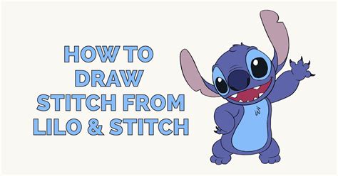 Very Easy How To Turn Words Stitch Into Stitch From Lilo And Stitch ...