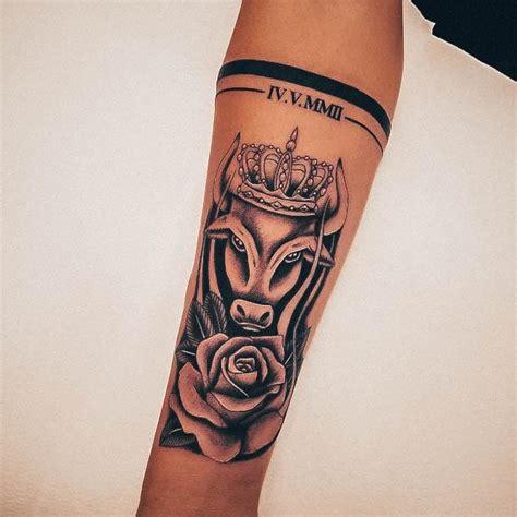 Cute Taurus Tattoos