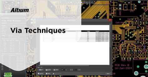 Complete Guide To Types Of Pcb Vias Designs And Routing Pcb Routing