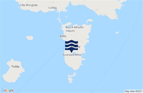 Eriskay Tide Times, High & Low Tide Table, Fishing Times | GB