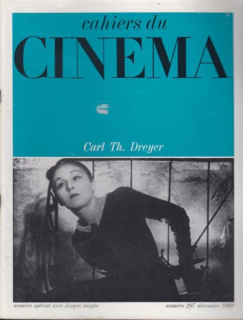 Cahiers Du Cin Ma N D Cembre By Pascal Kane Carl Theodor